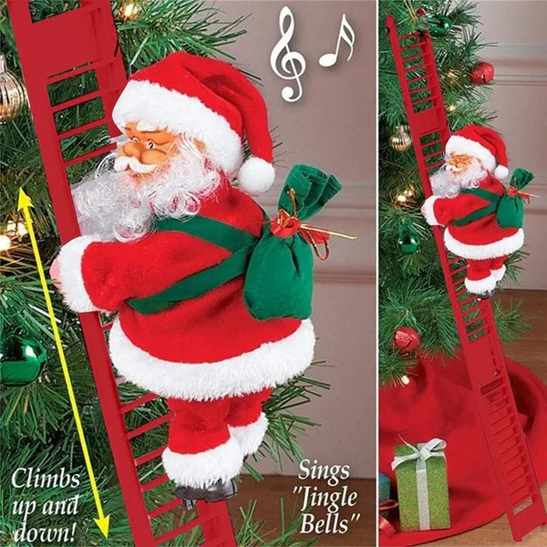 NoelUp la navidad más mágica- Papá Noel Sube y baja Escalera 🎄
