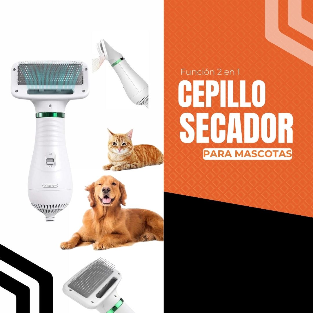 Cepillo Secador De Mascotas