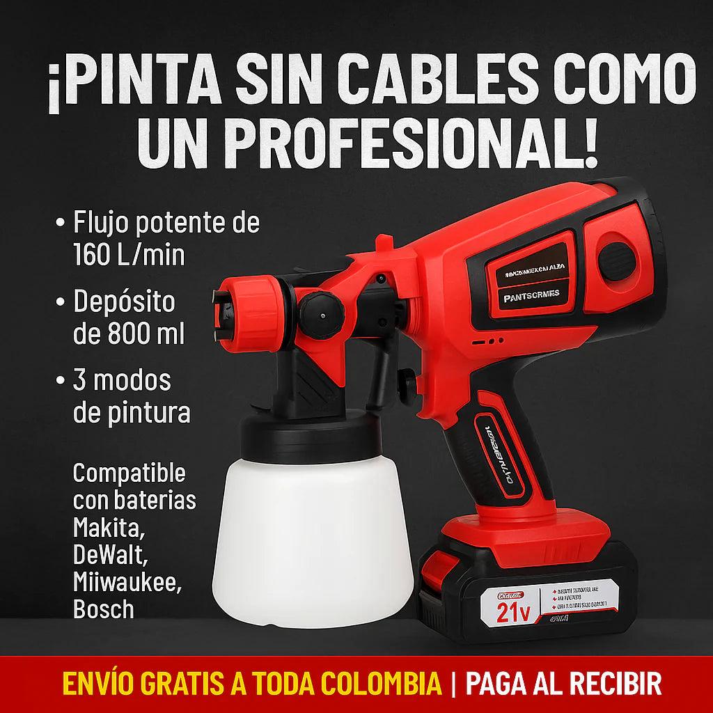 Pistola de Pintura Eléctrica – ¡Acabado Profesional de Forma Fácil y Rápida! 🎨⚡